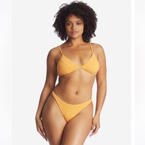 Billabong Orange Bikini Set